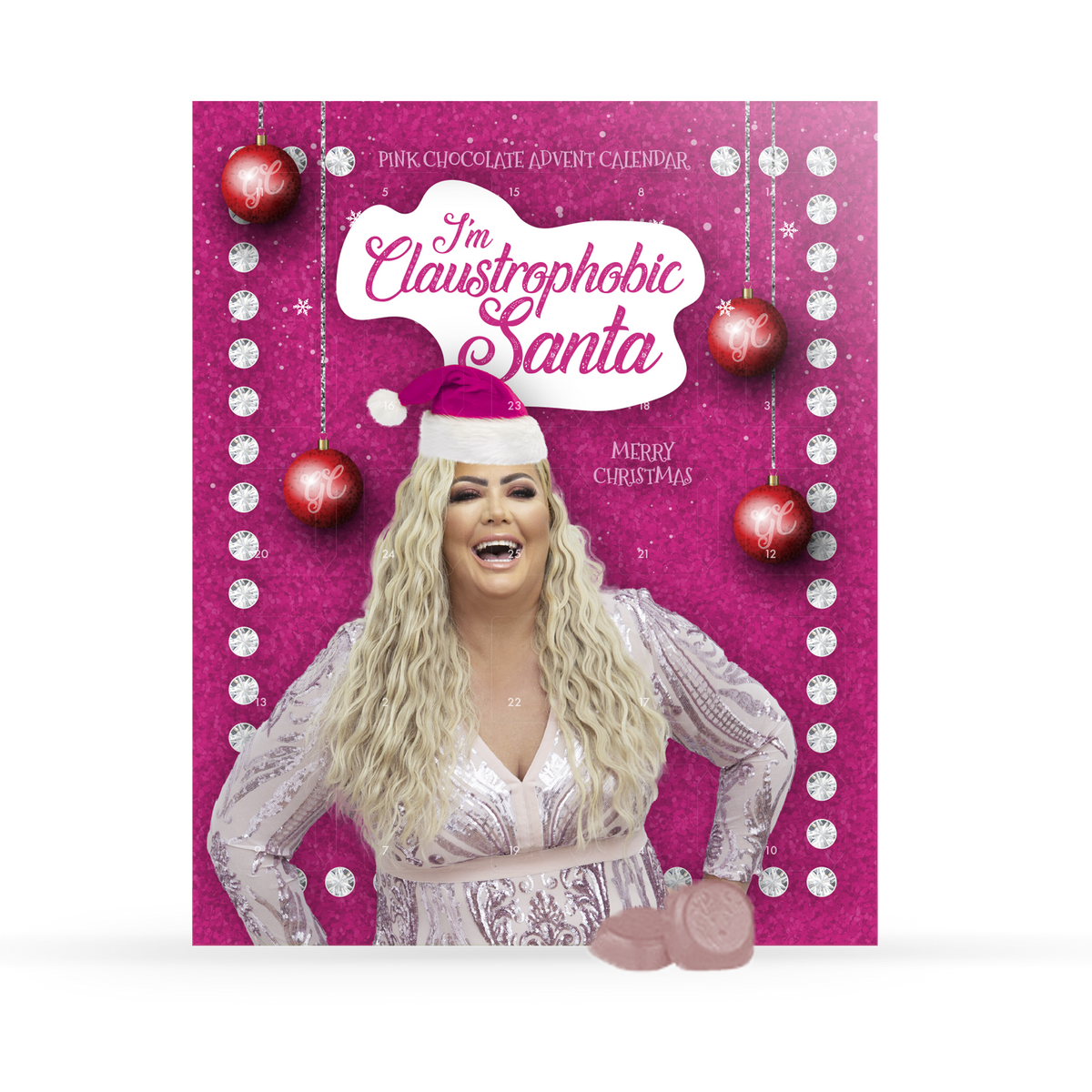 Gemma Collins Advent Calendar Pink Chocolate 125g Diva Chocolate gemma-collins-advent-calendar-pink-chocolate-125g-diva-chocolate